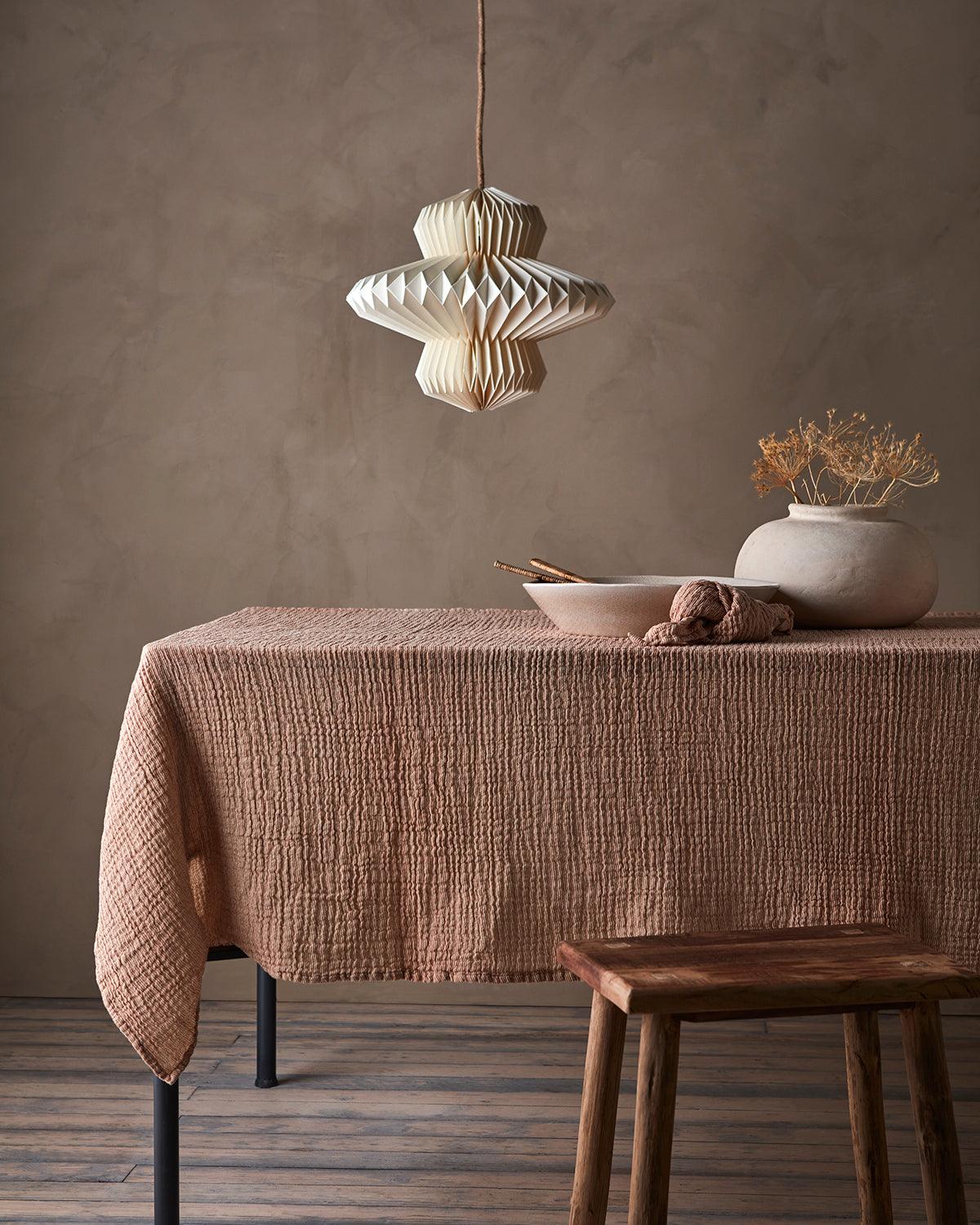 ELSA Bordsduk, Rost/elfenben Bordsduk Affari of Sweden