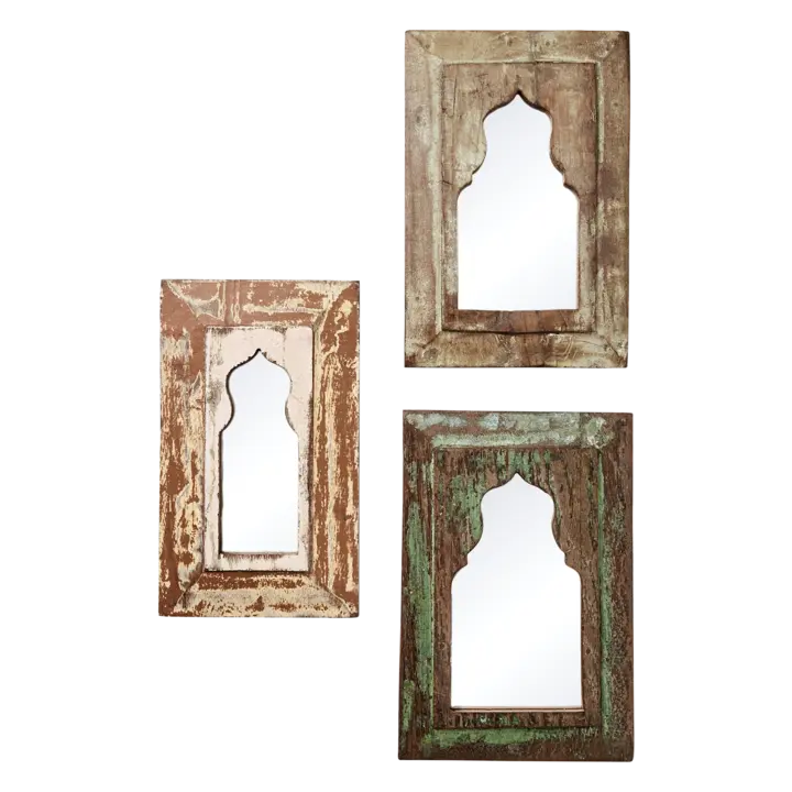 TREASURE Spegel cirka 25 cm – Blandade färger från Affari of Sweden