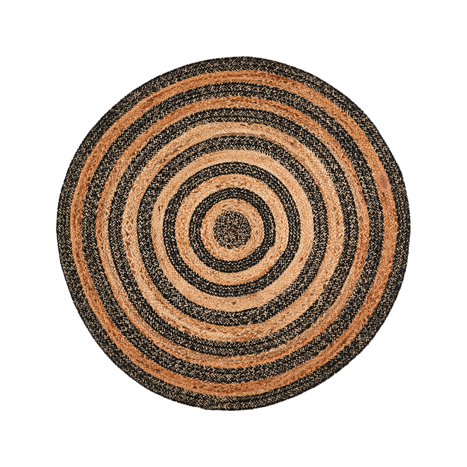 JUNI Matta M, Svart/Natur Affari of Sweden