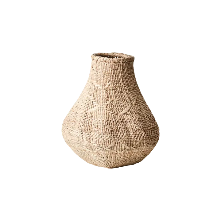 TRIBE Korg cirka 24 cm – Blandade naturfärger från Affari of Sweden