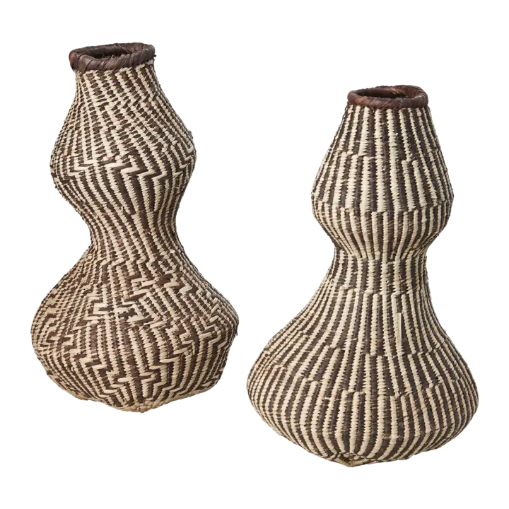 TRIBE Urna cirka 33 cm – Natur och brun från Affari of Sweden