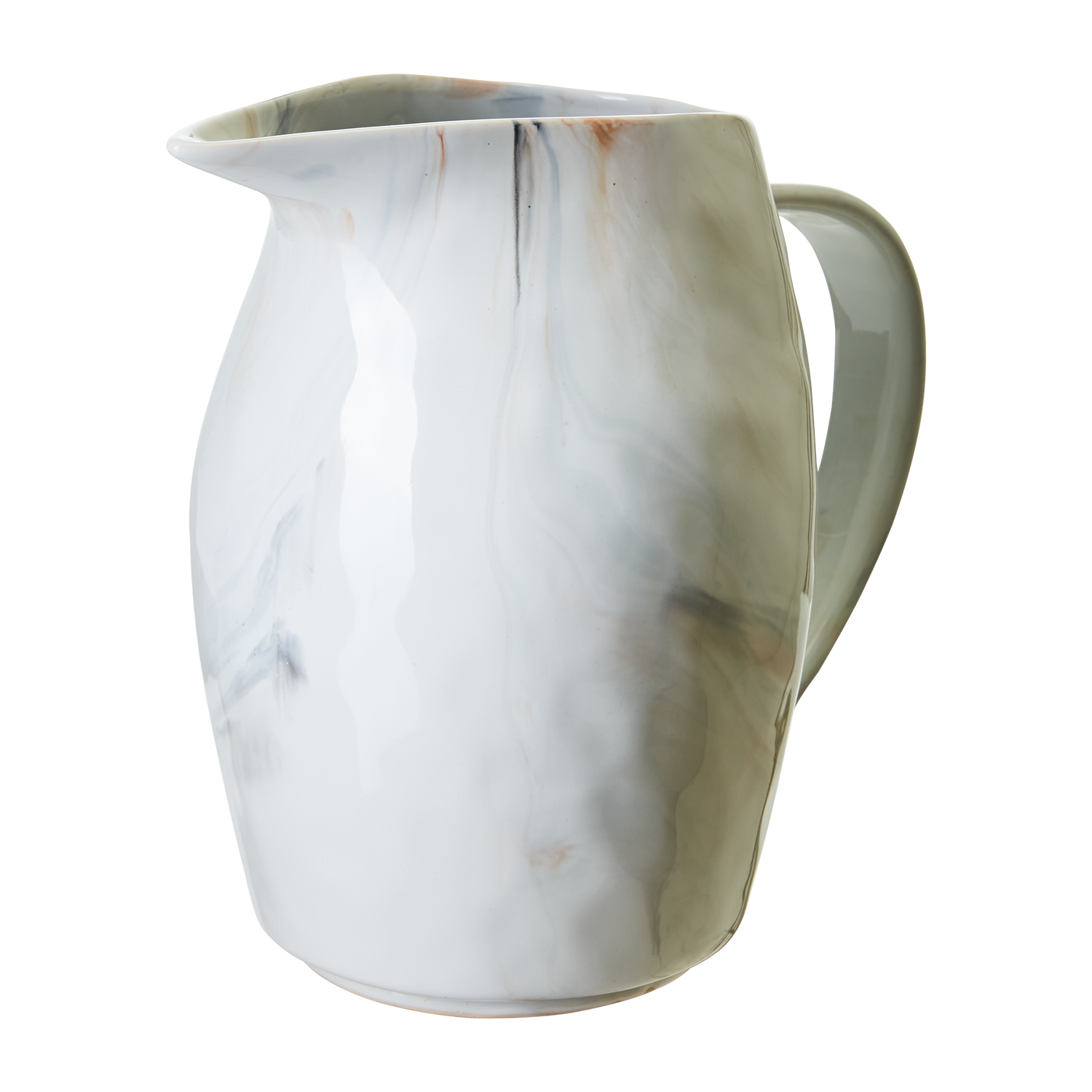 AMELIA Kanna XL i marmorerad design framifrån