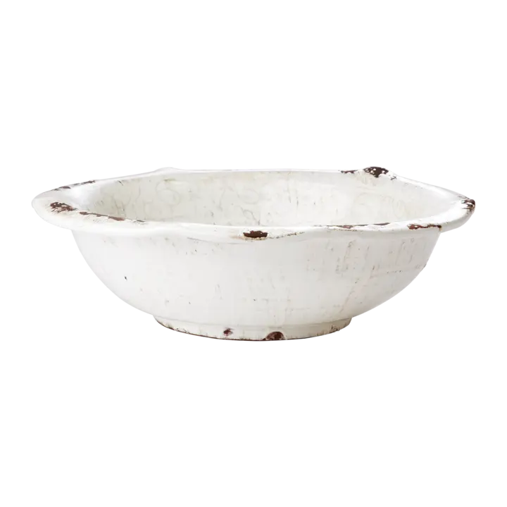 MARGARETHA Skål 33 cm – Vit från Affari of Sweden