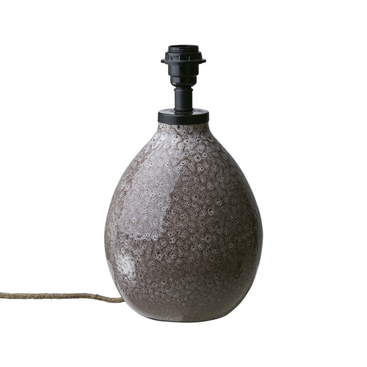 LAVA Lampfot, Brun – diameter: 20 cm, höjd: 34 cm