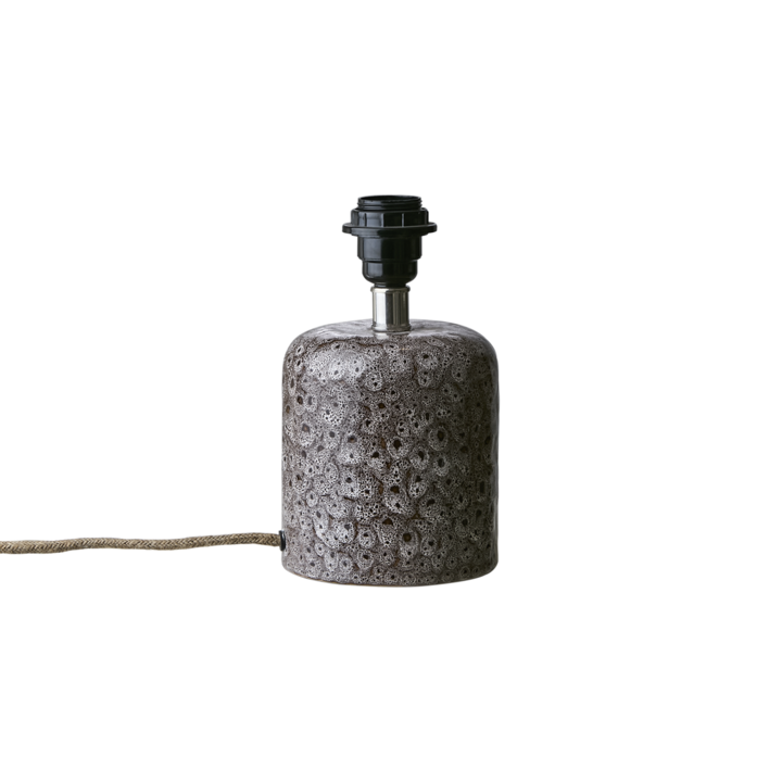 LAVA Lampfot, Brun – diameter: 13 cm, höjd: 22 cm