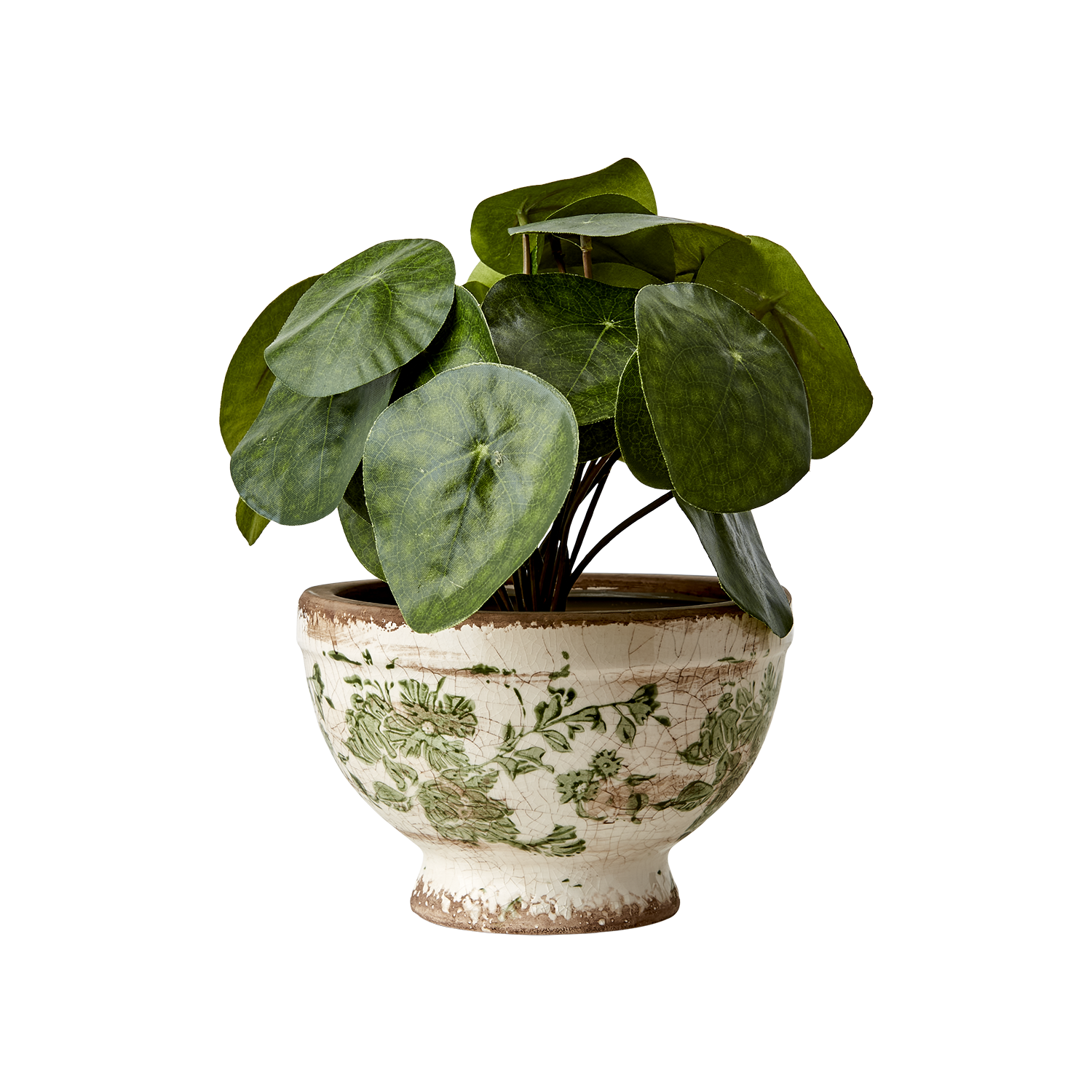 VICTORIA Kruka S, Vit/grön Affari of Sweden