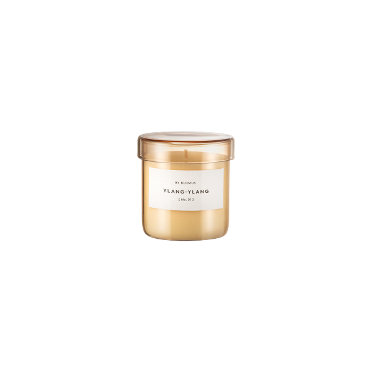 Doftljus Valoa 7,5 cm Ylang-Ylang Misty Rose från blomus