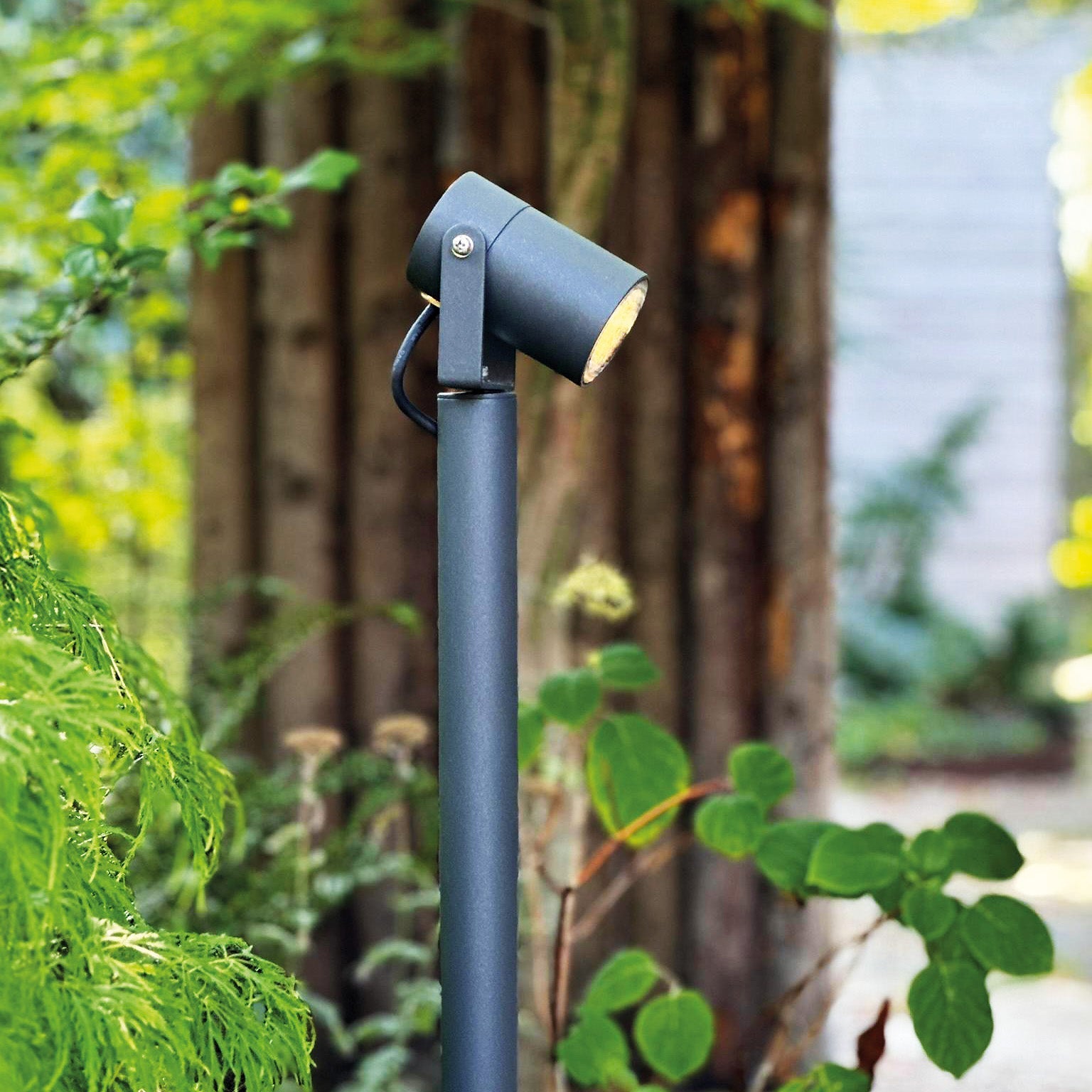 Luna65 (mörkgrå) Pollare LightsOn Garden Plug & Play