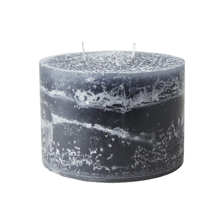 COTE NORD Treveksljus, Grå – diameter: 15 cm, höjd: 11 cm