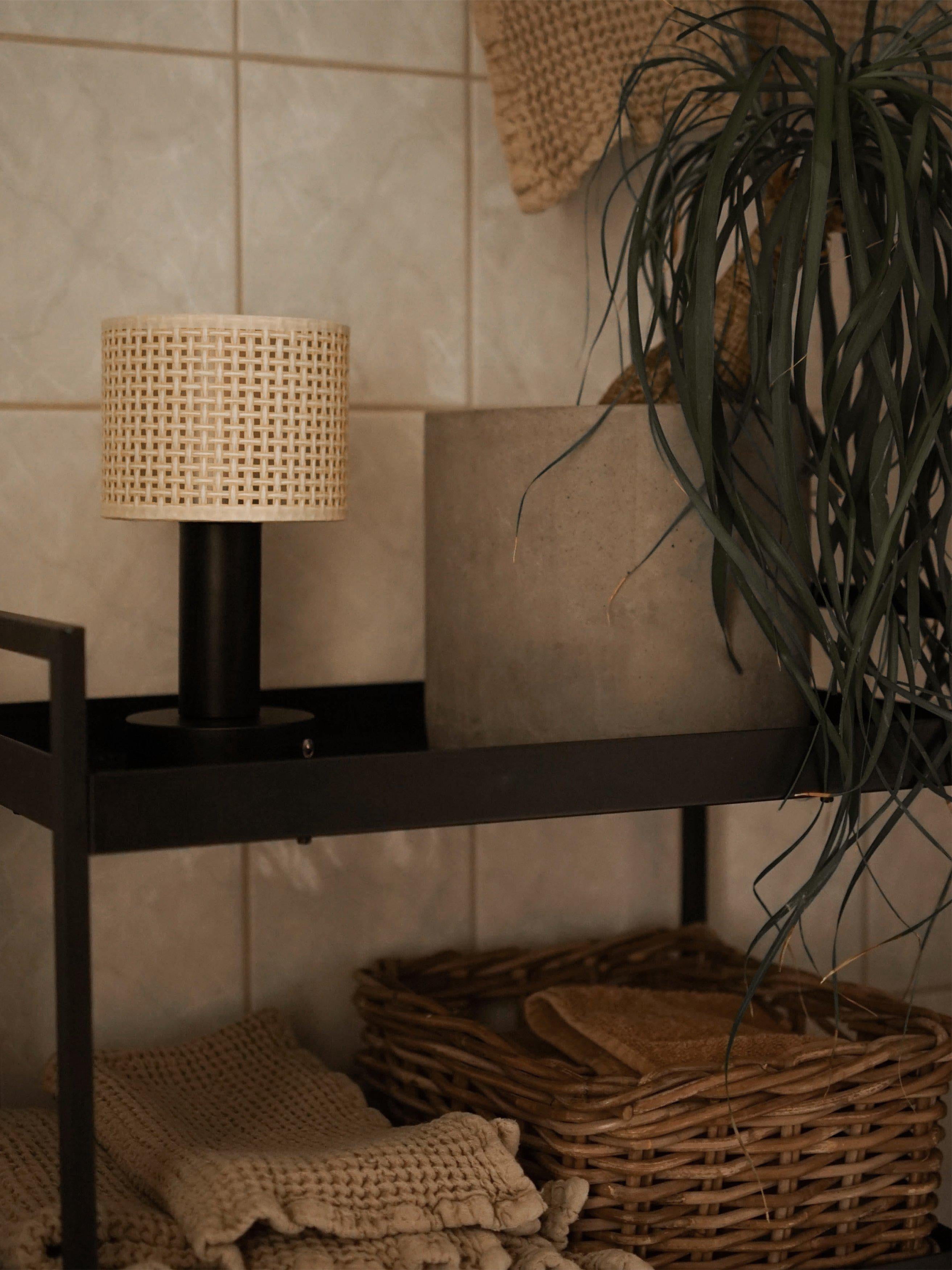 Tiara bordslampa Laddbar svart Pr Home