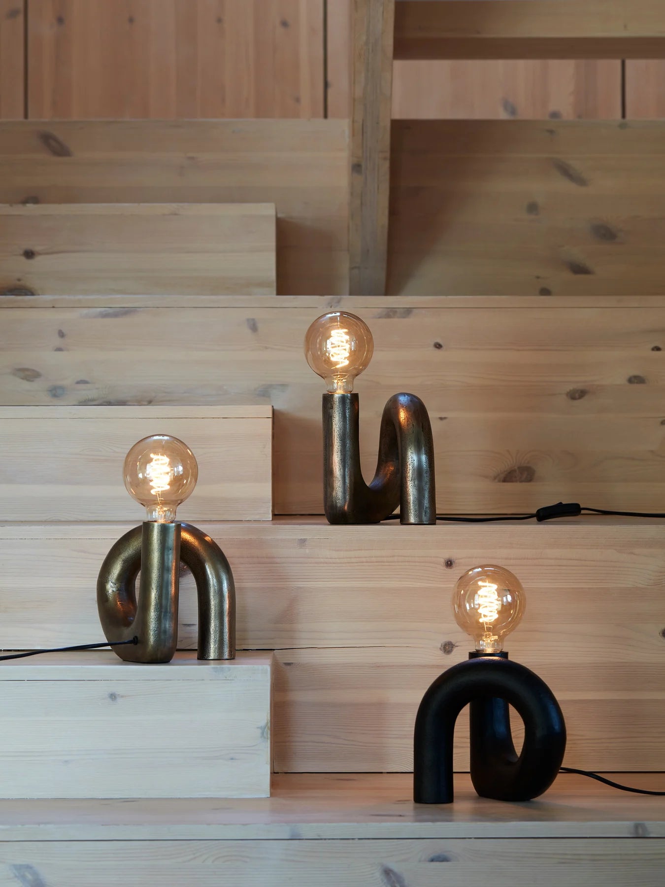 Notice Swirl Mässing Inkl. 95mm 2000K Belysning PR Home