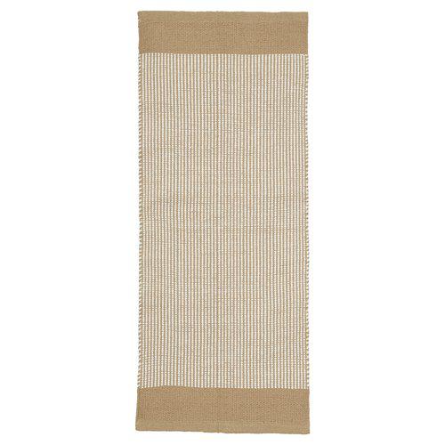 Stripe Löpare Iskaffe 40 × 140 cm