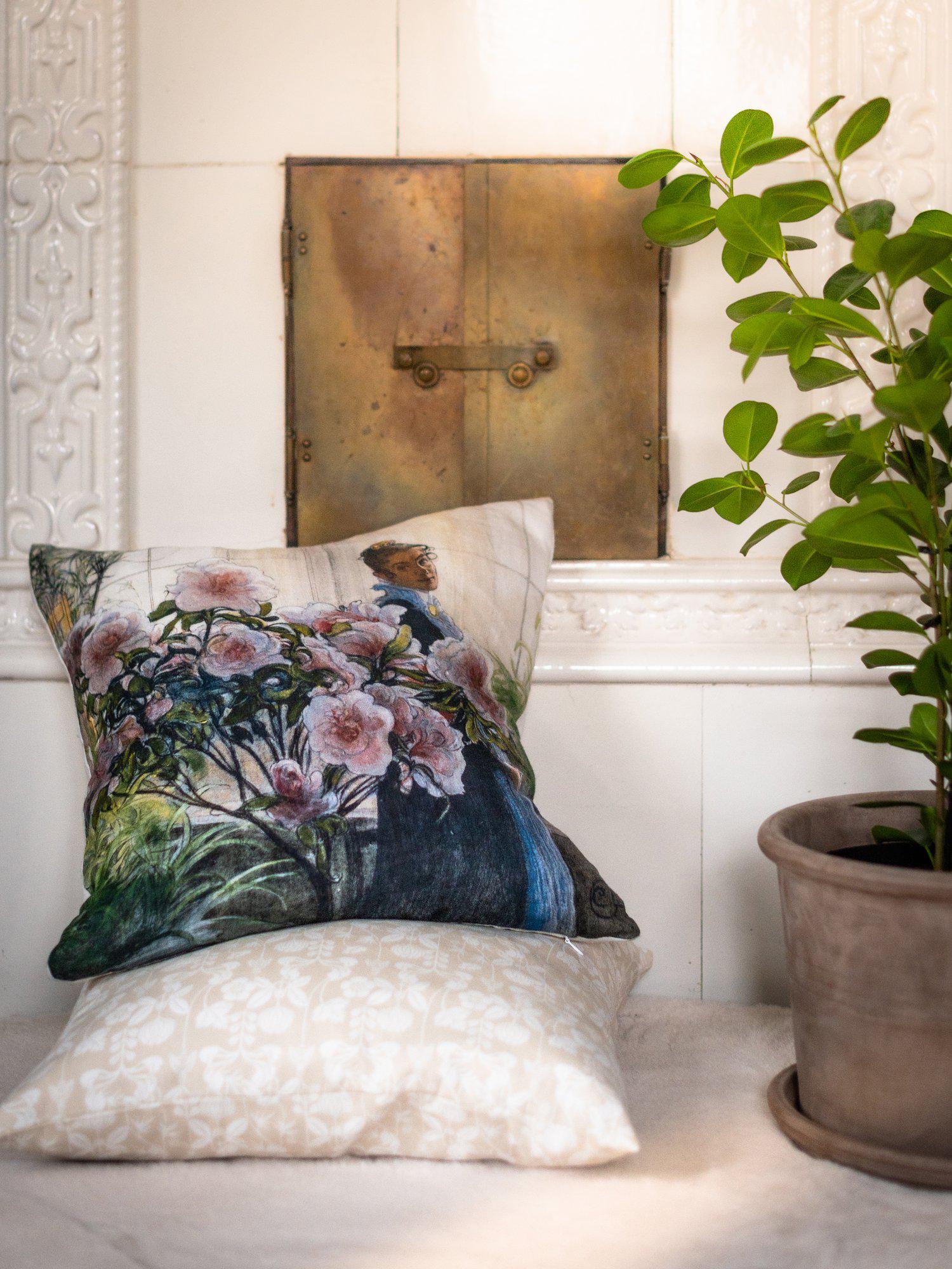 Azalea Kuddfodral Lin 45x45cm Svanefors