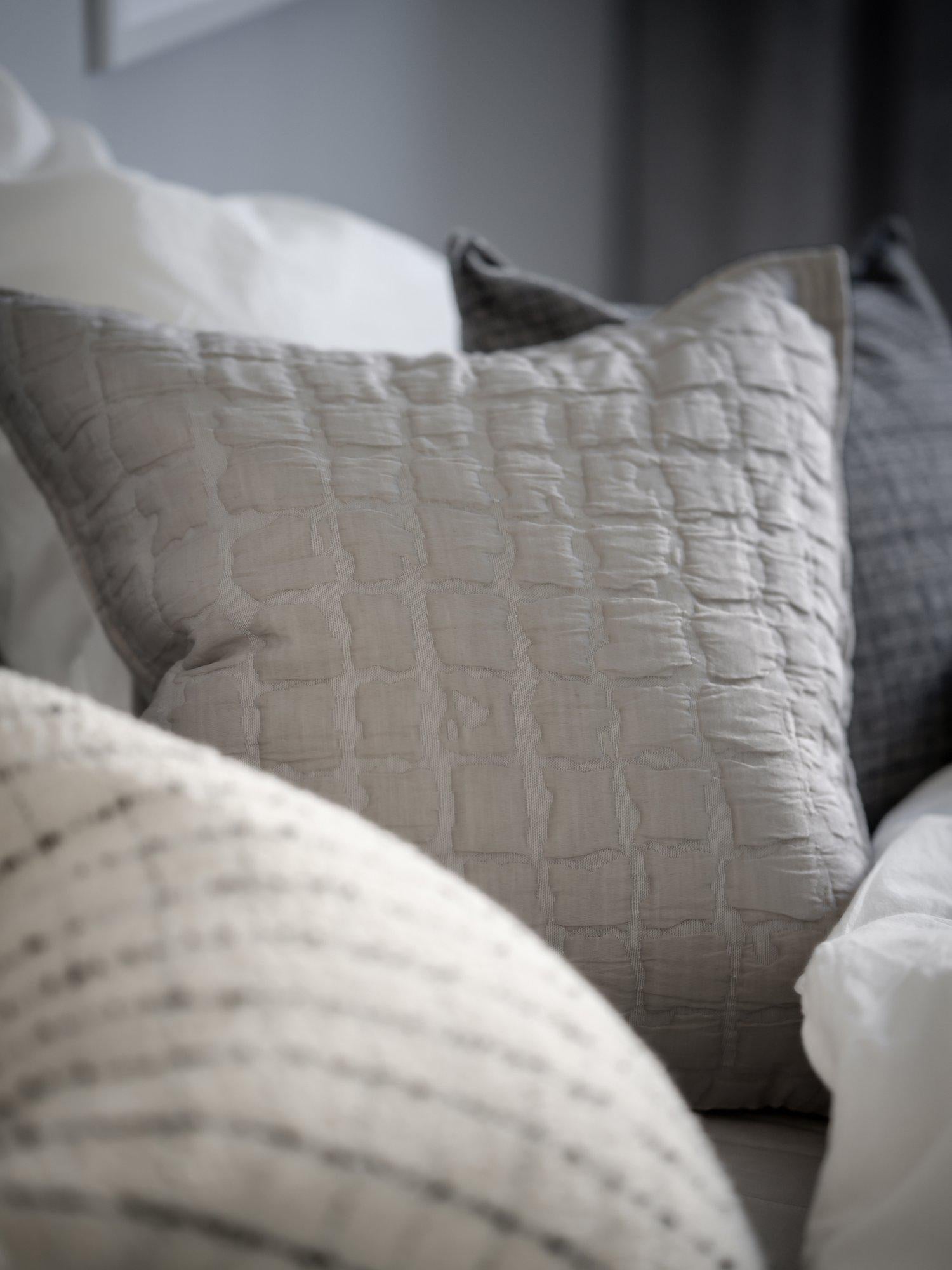 Mavis Kuddfodral Grå 50x50cm Svanefors