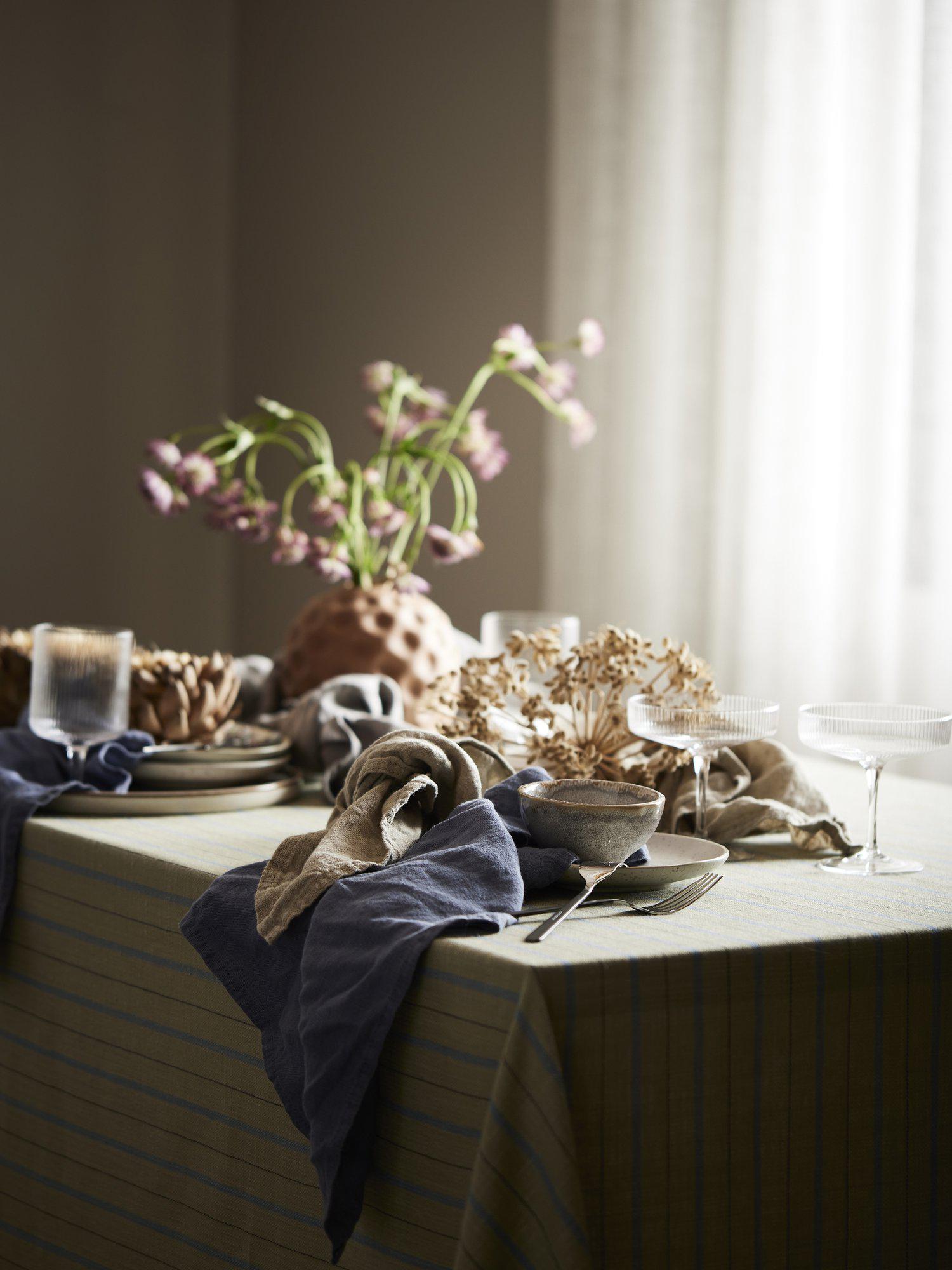 Astrid Duk Salvia 140x280cm Svanefors