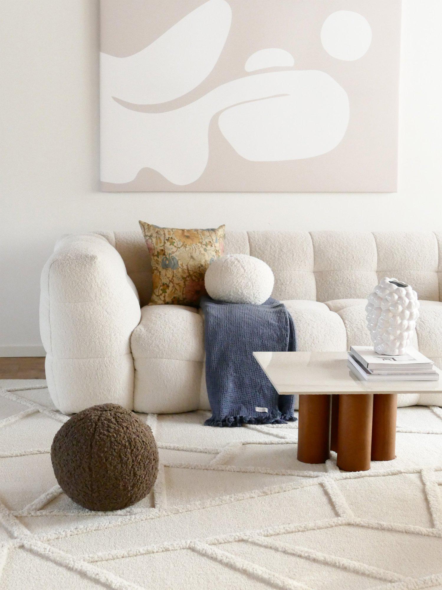 Flore Kuddfodral Saffran 45x45cm Svanefors