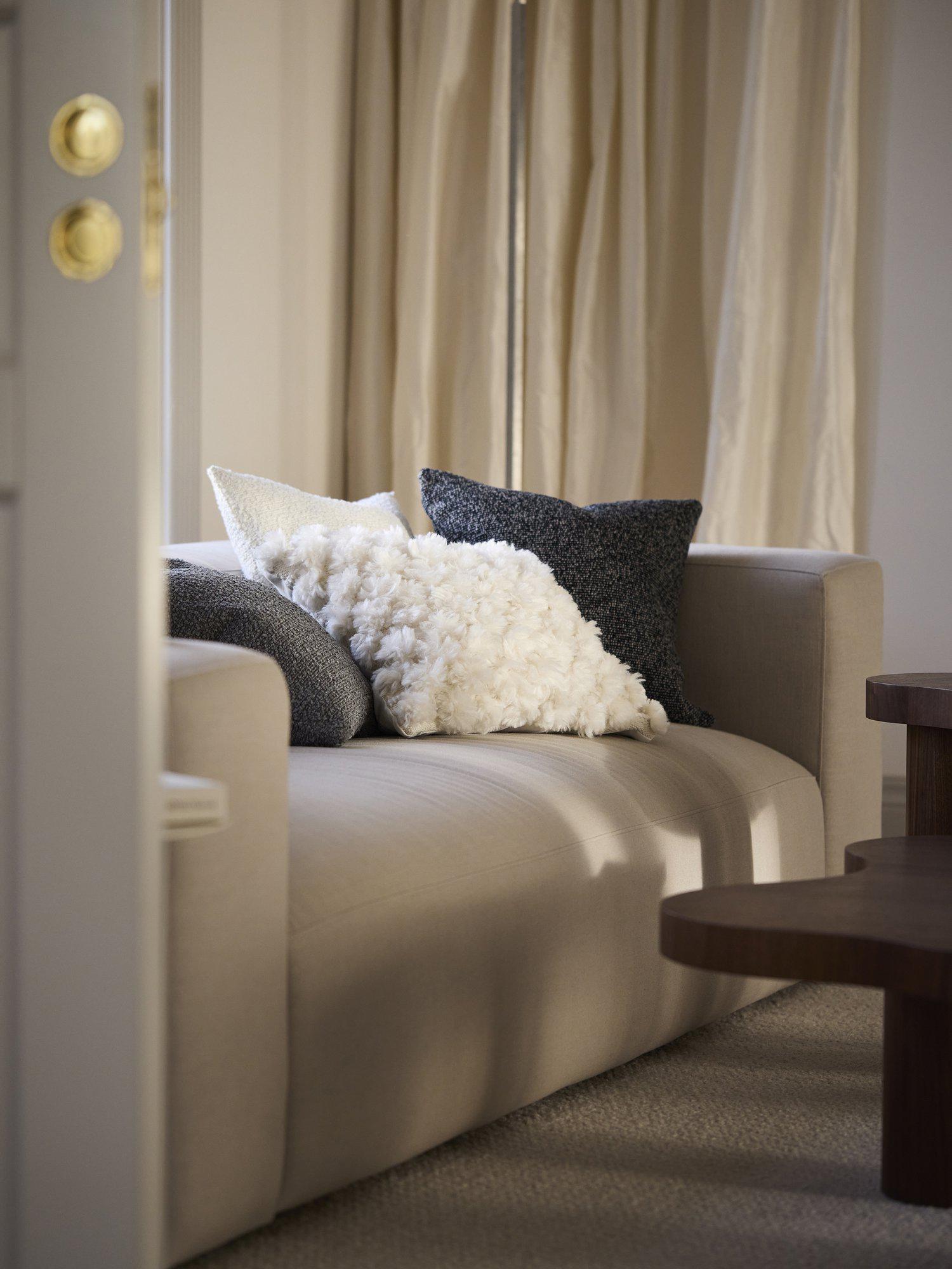 Zayn Kuddfodral M Grå 45x45cm Svanefors