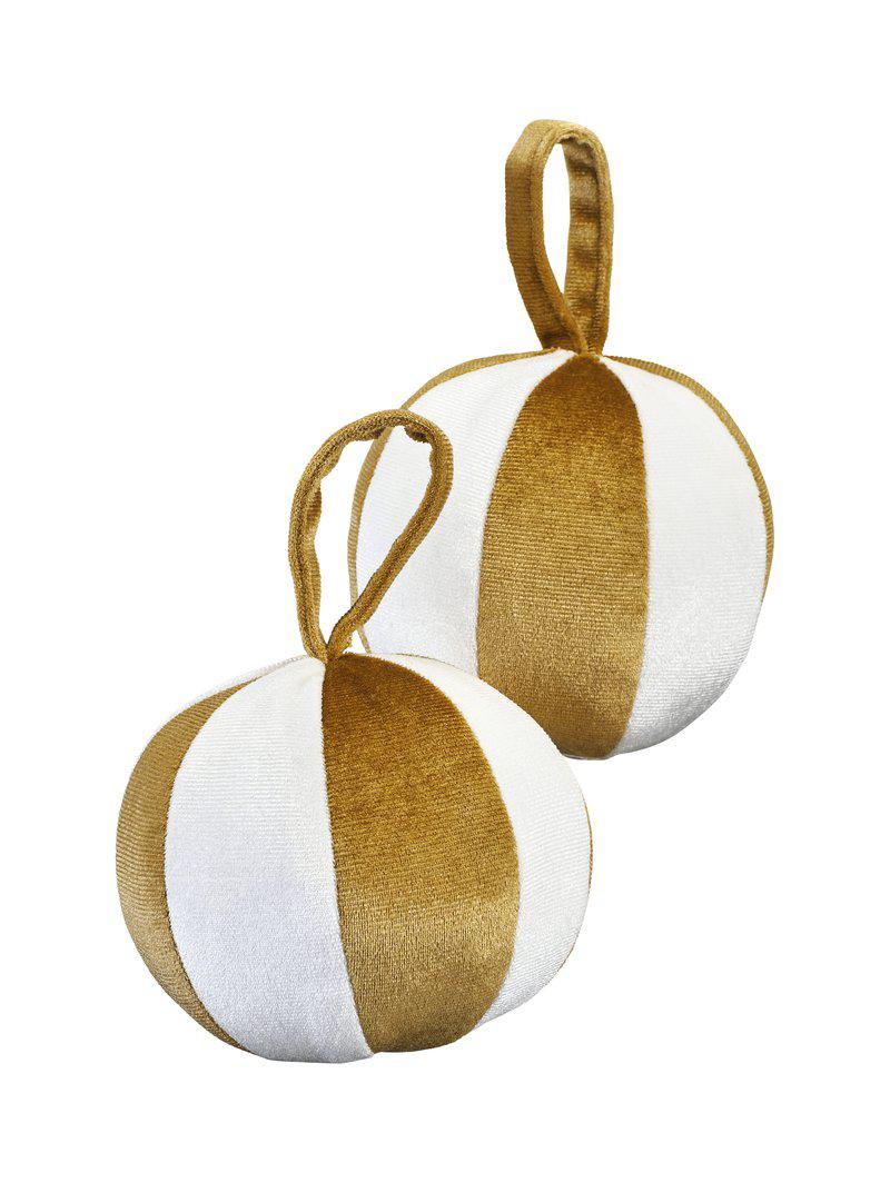 Kula Dekoration 2-pack Guld 10 cm