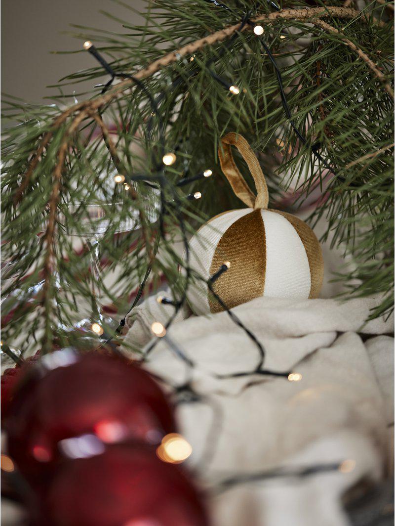 Kula Dekoration 2-pack Guld 10 cm