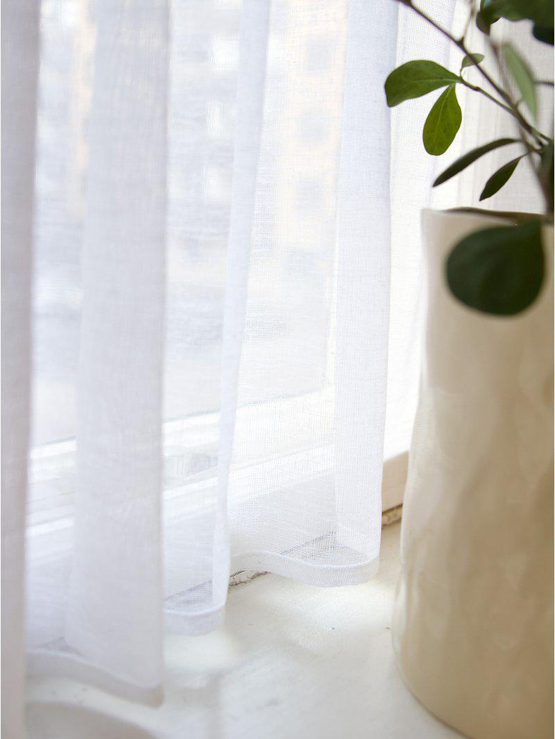 Diana Café Gardin Vit 45 × 140 cm