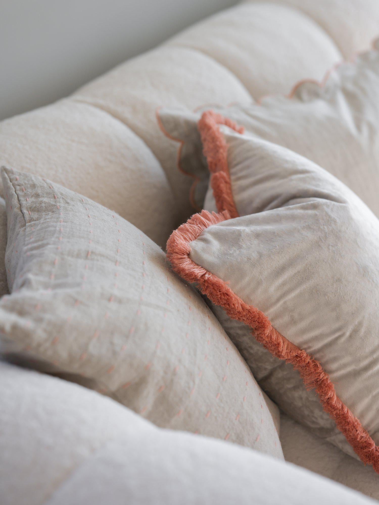 Glory Kuddfodral Korall 45x45cm Svanefors