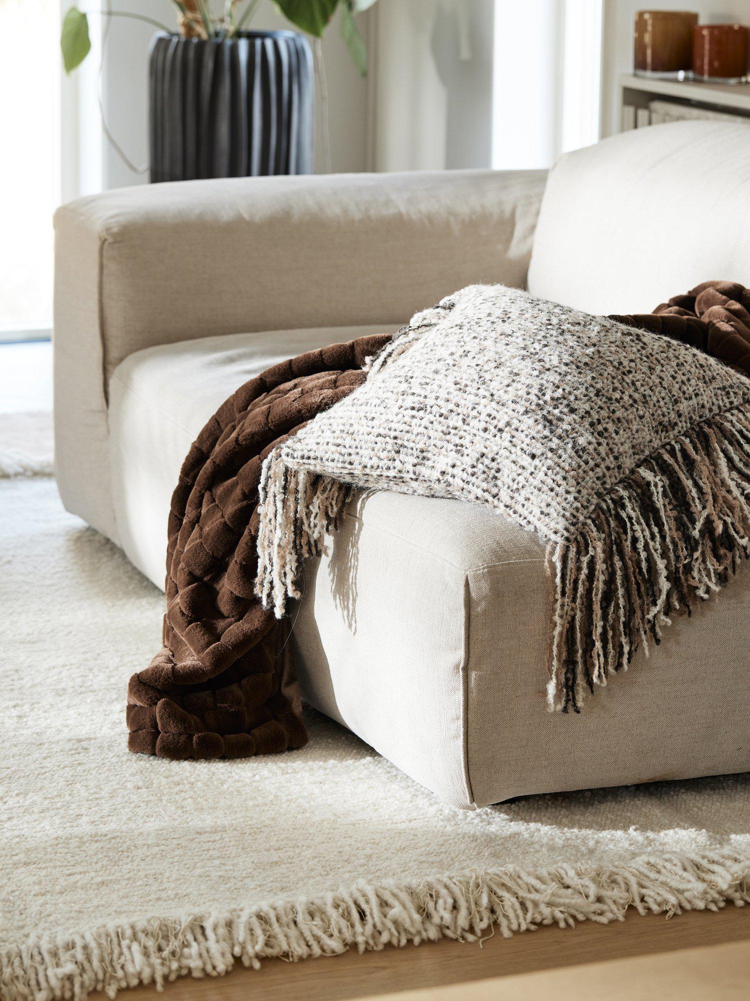 Naomi Kudde Brun 45x45cm Svanefors