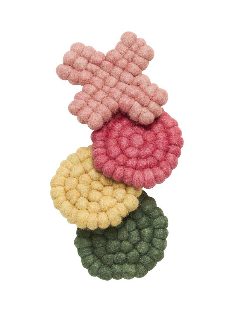 Vanja Glasunderlägg Multi 10 cm