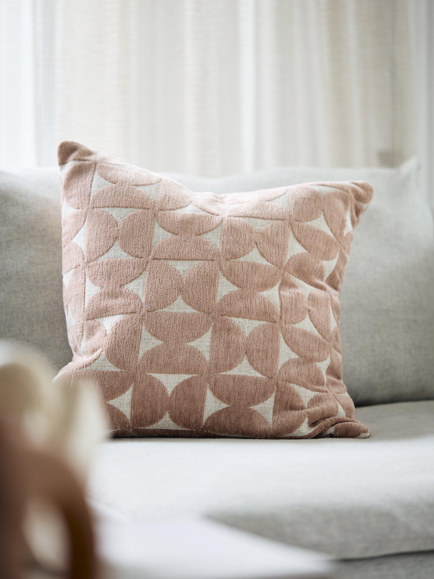 Tess Kuddfodral Puder 45x45cm Svanefors