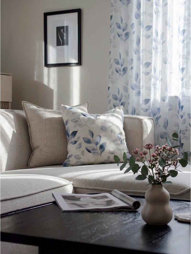 Silje Gardin 2-pack Blå 2 × 140 × 250 cm