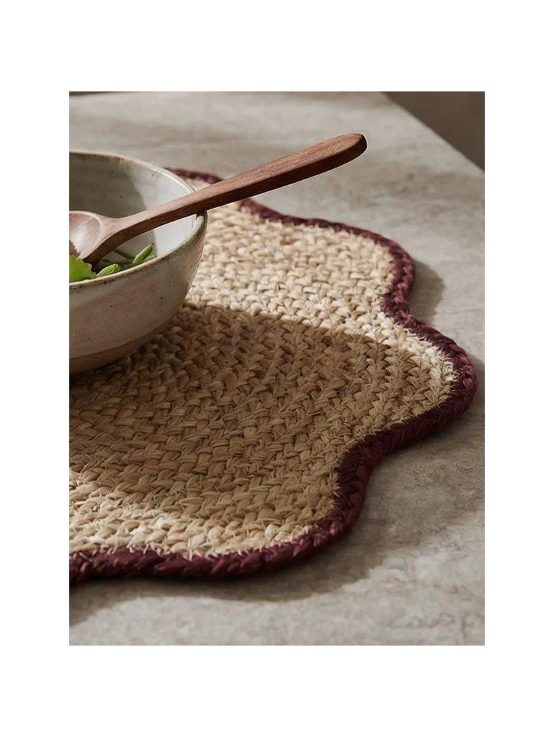 Hovdal Tablett 4-pack Vinröd 38 cm