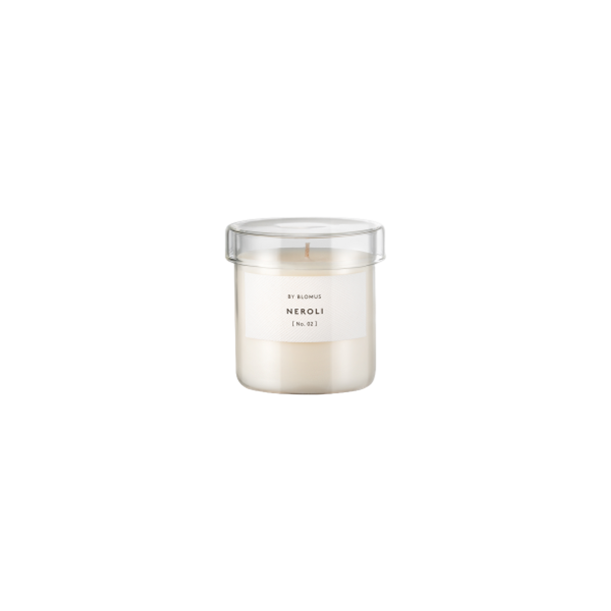 Doftljus Valoa 7,5 cm Neroli Lily White från blomus