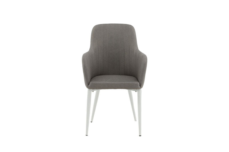 Matstol - Comfort med vita ben Venture Home