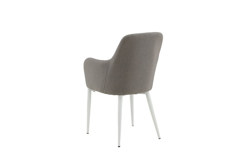 Matstol - Comfort med vita ben Venture Home