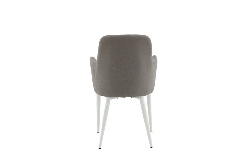 Matstol - Comfort med vita ben Venture Home