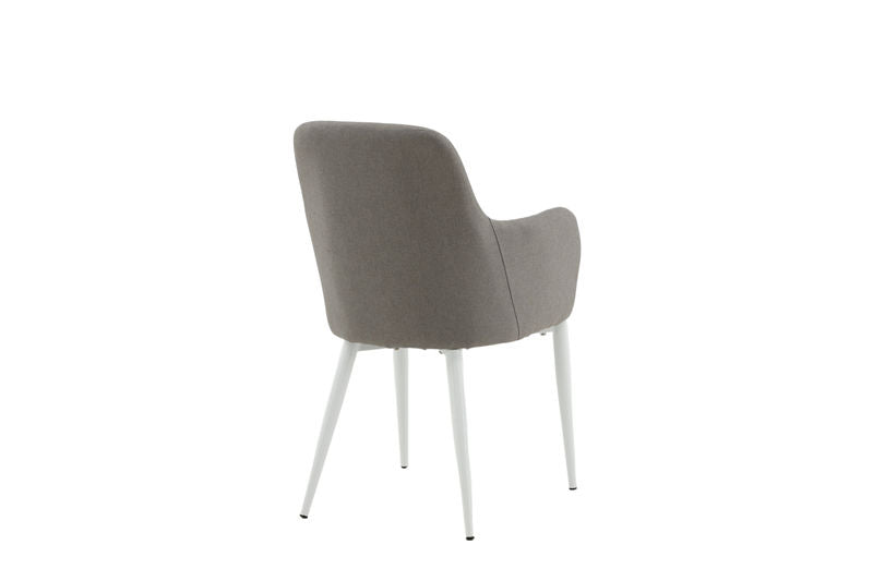 Matstol - Comfort med vita ben Venture Home