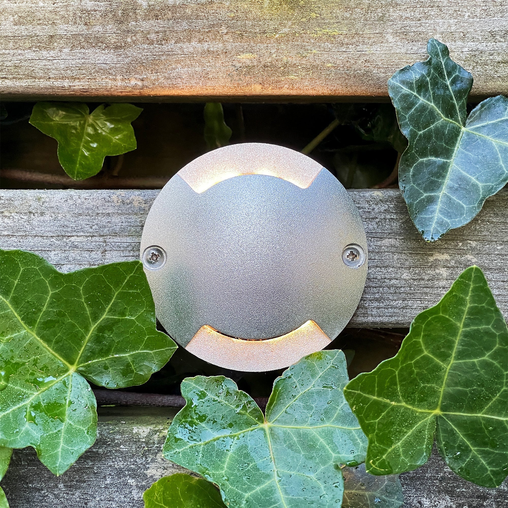 Zenit Duo (silver) Decklights LightsOn Garden Plug & Play
