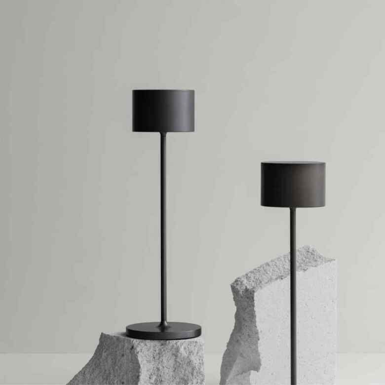 Farol Mobil Led Lampa 33,5 cm Gunmetal blomus