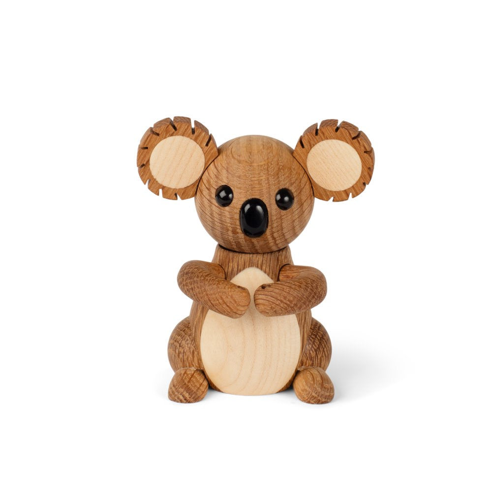 Matilda Koala dekoration i ek och ask av Chresten Sommer