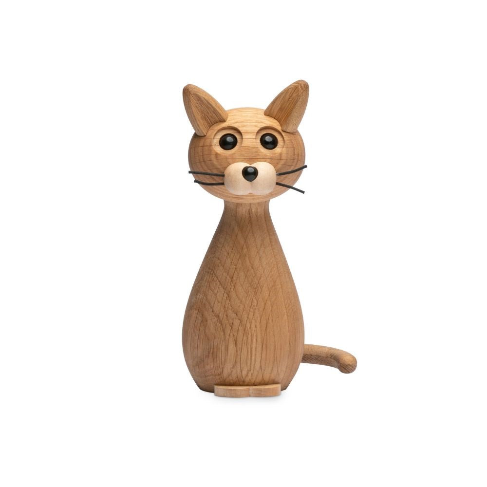 Brave Katt Trädekoration 24 cm Ek Spring Copenhagen