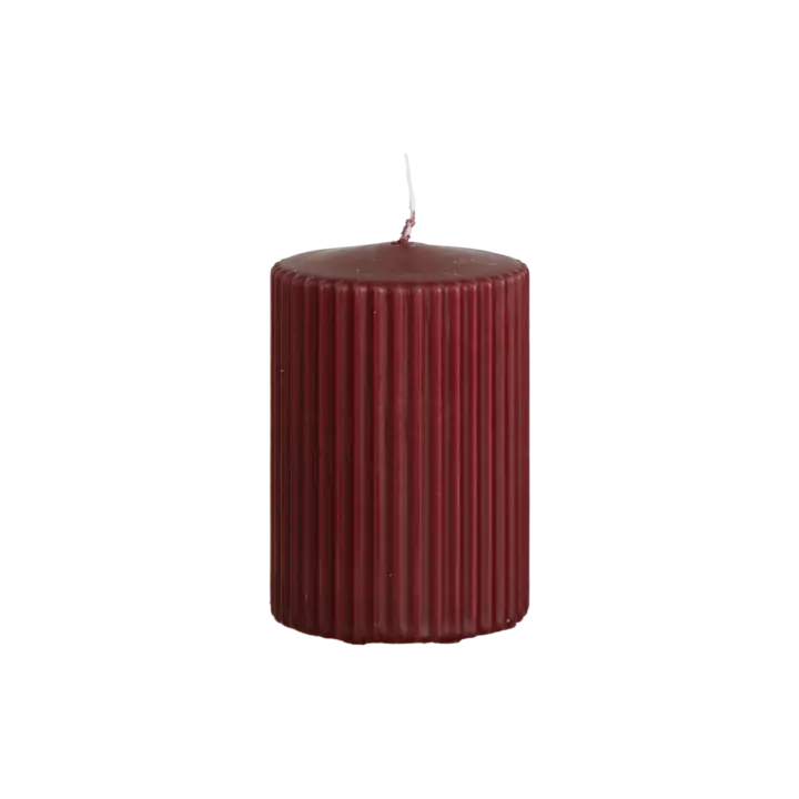 RILL Blockljus diameter 7 × 10 cm – Zinfandel från Affari of Sweden