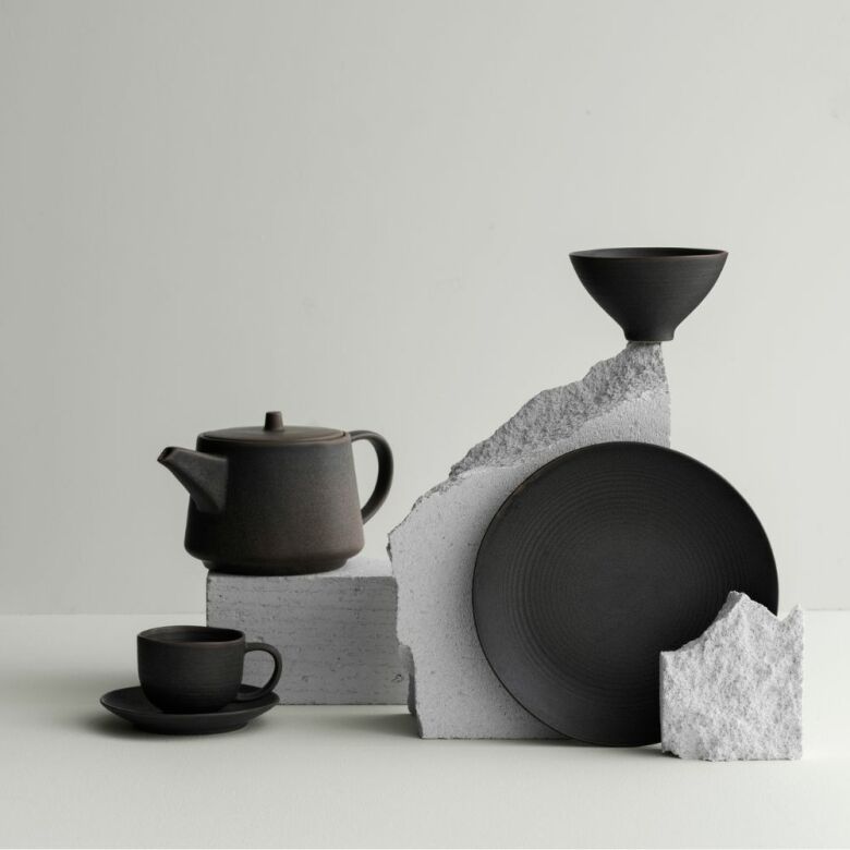 Kumi Desserttallrik Ø21 cm Espresso blomus