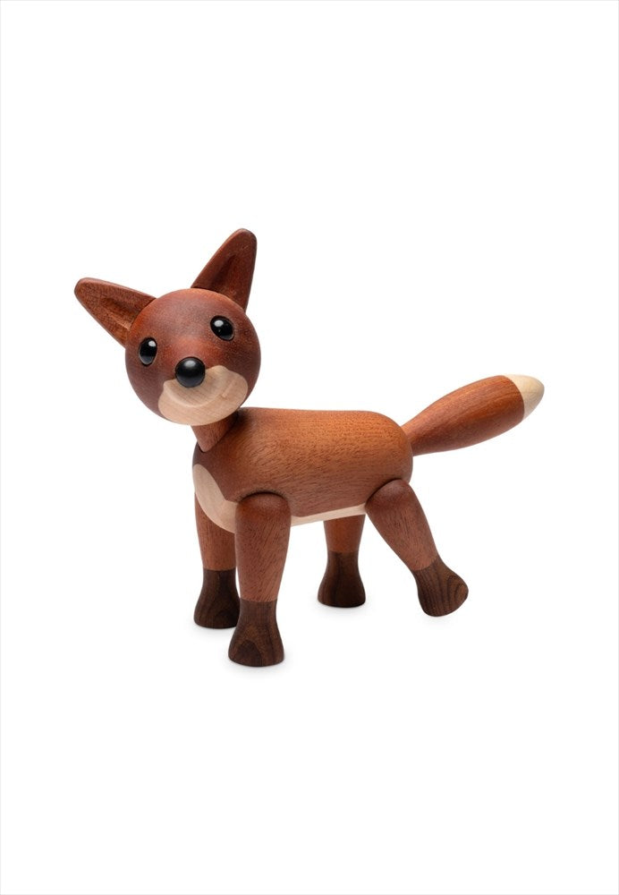 Foxy Räv Trädekoration 12 cm Mahogny Spring Copenhagen