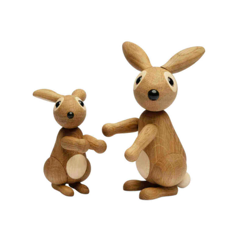 Bonnie Kanin Trädekoration 12,5 cm Ek Spring Copenhagen