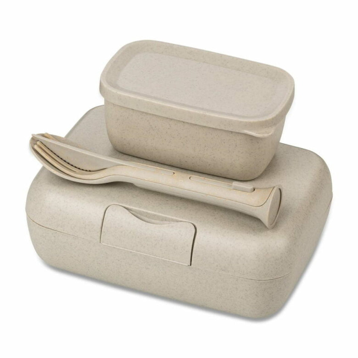 Matlåda Candy Ready Set Av 3 Beige från Koziol