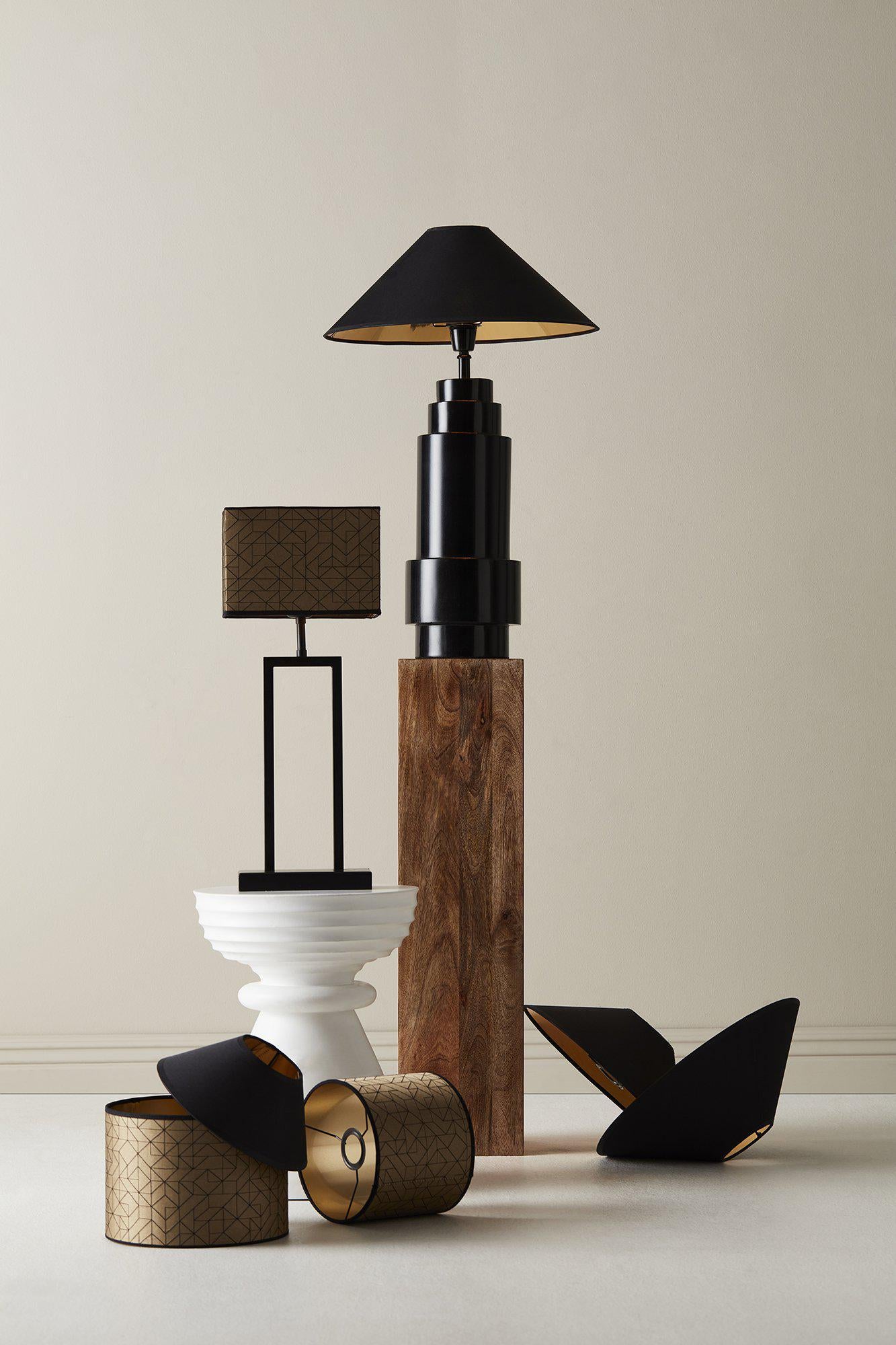 Sara Metallinsida Ares Gold 20cm Belysning PR Home