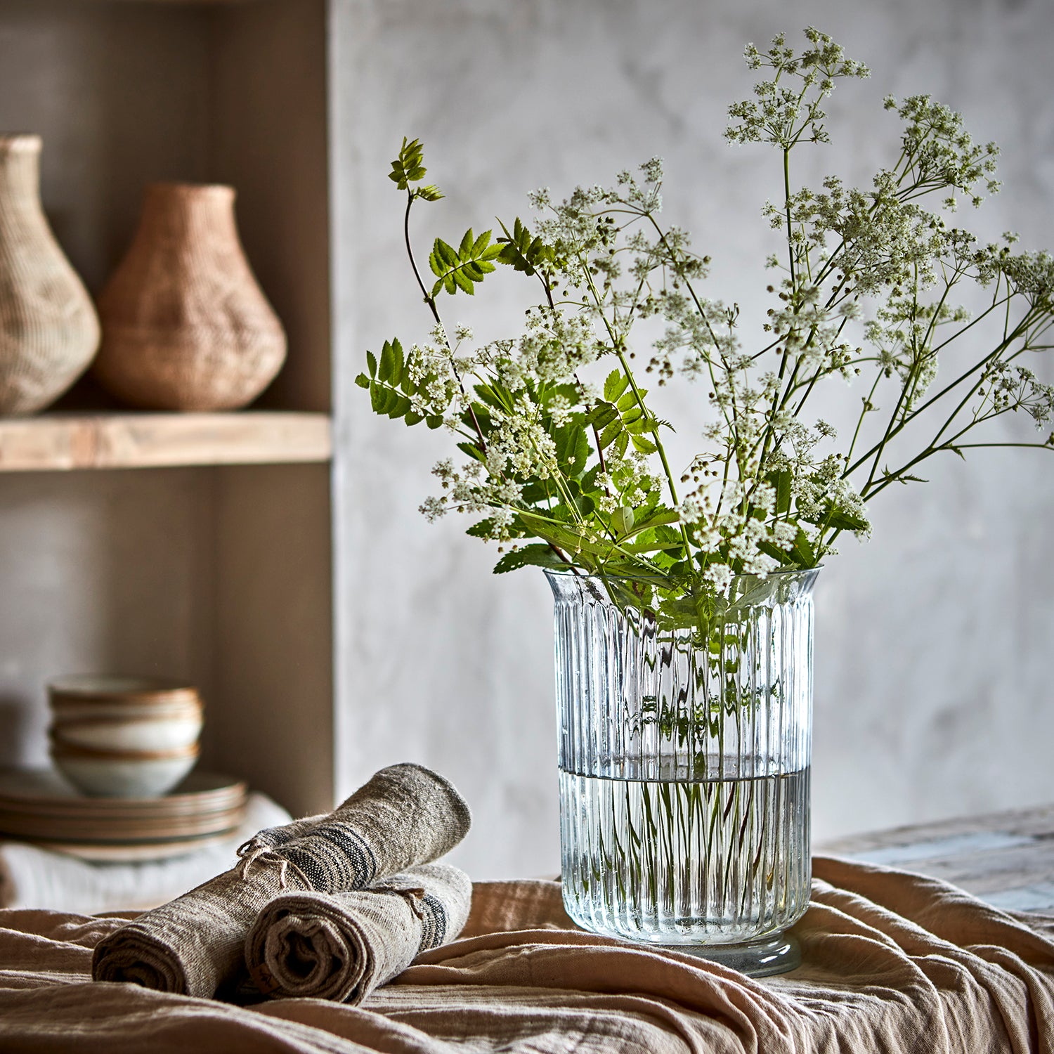 ELSA Bordsduk, Beige Bordsduk Affari of Sweden