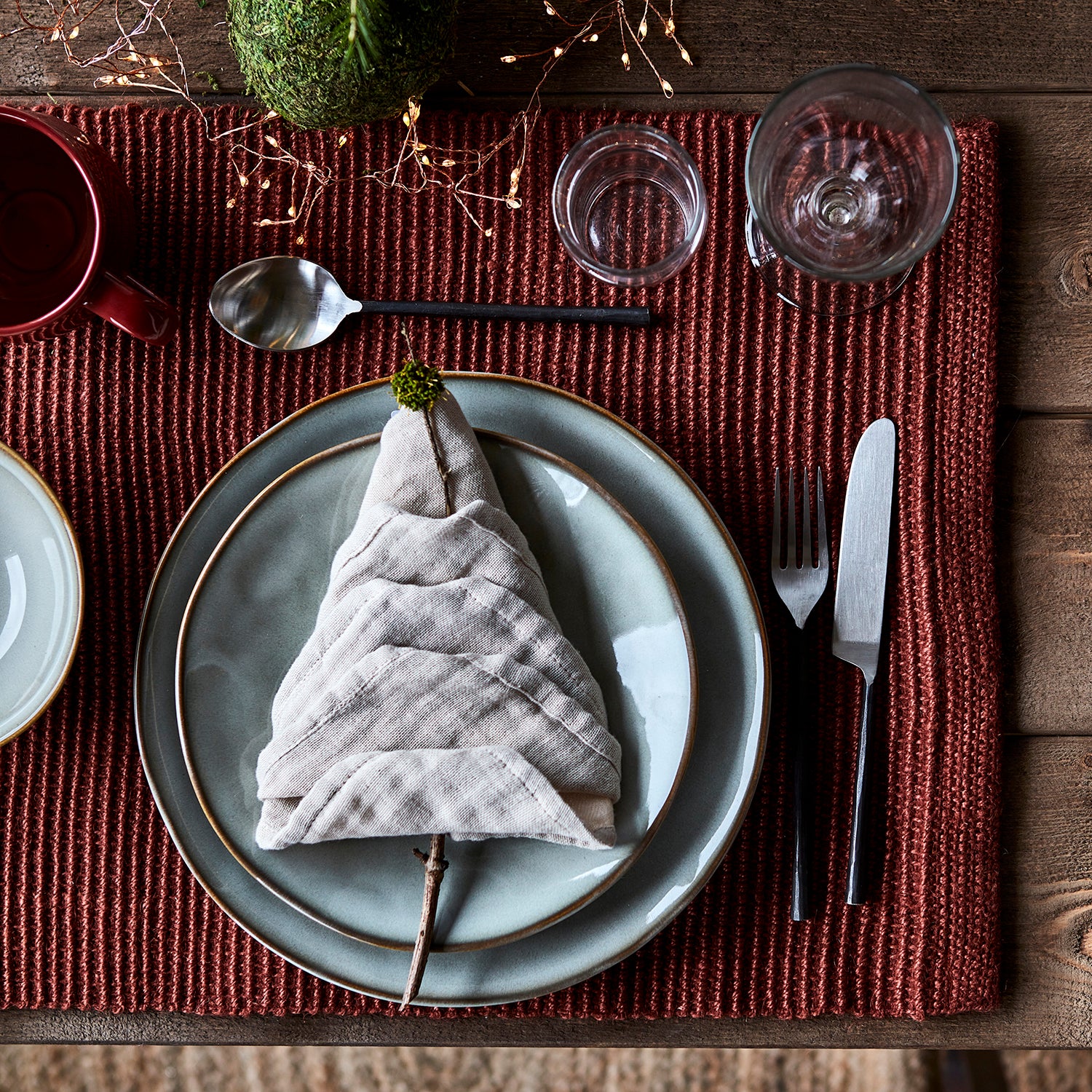 ODIN Gaffel, Silver/svart - 12 st Affari of Sweden