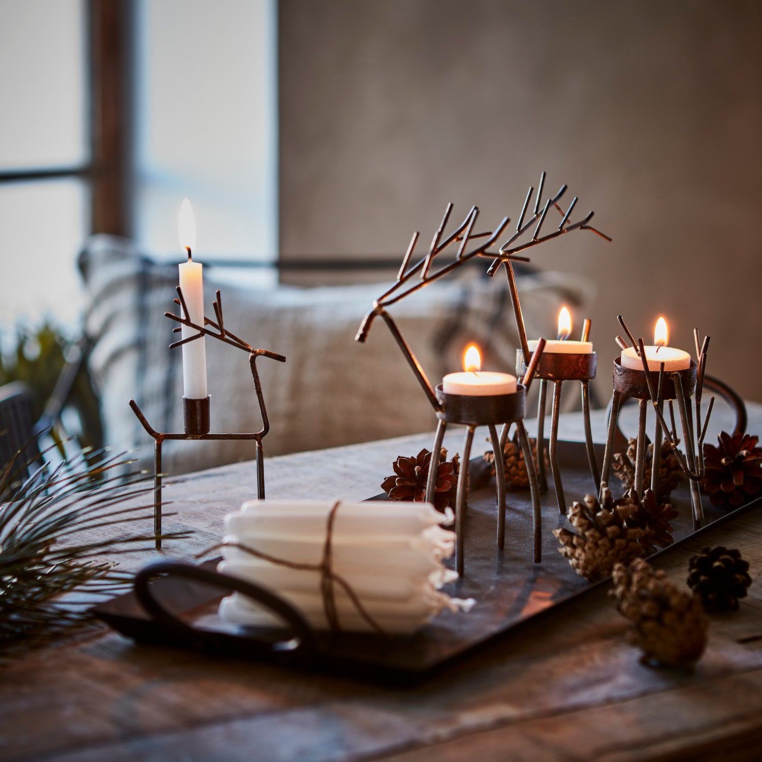 WHITE Julgransljus, 20-pack, Vit Affari of Sweden