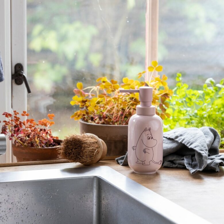 Mumin Tvålpump 350 ml Rosa Dsignhouse x Moomin