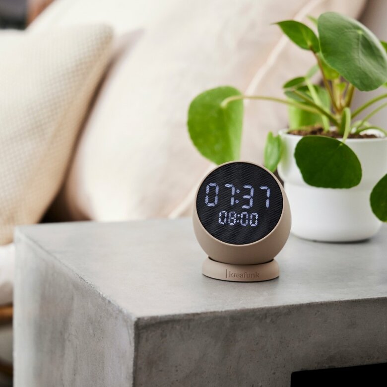 Bell Väckarklocka Ivory Sand KREAFUNK